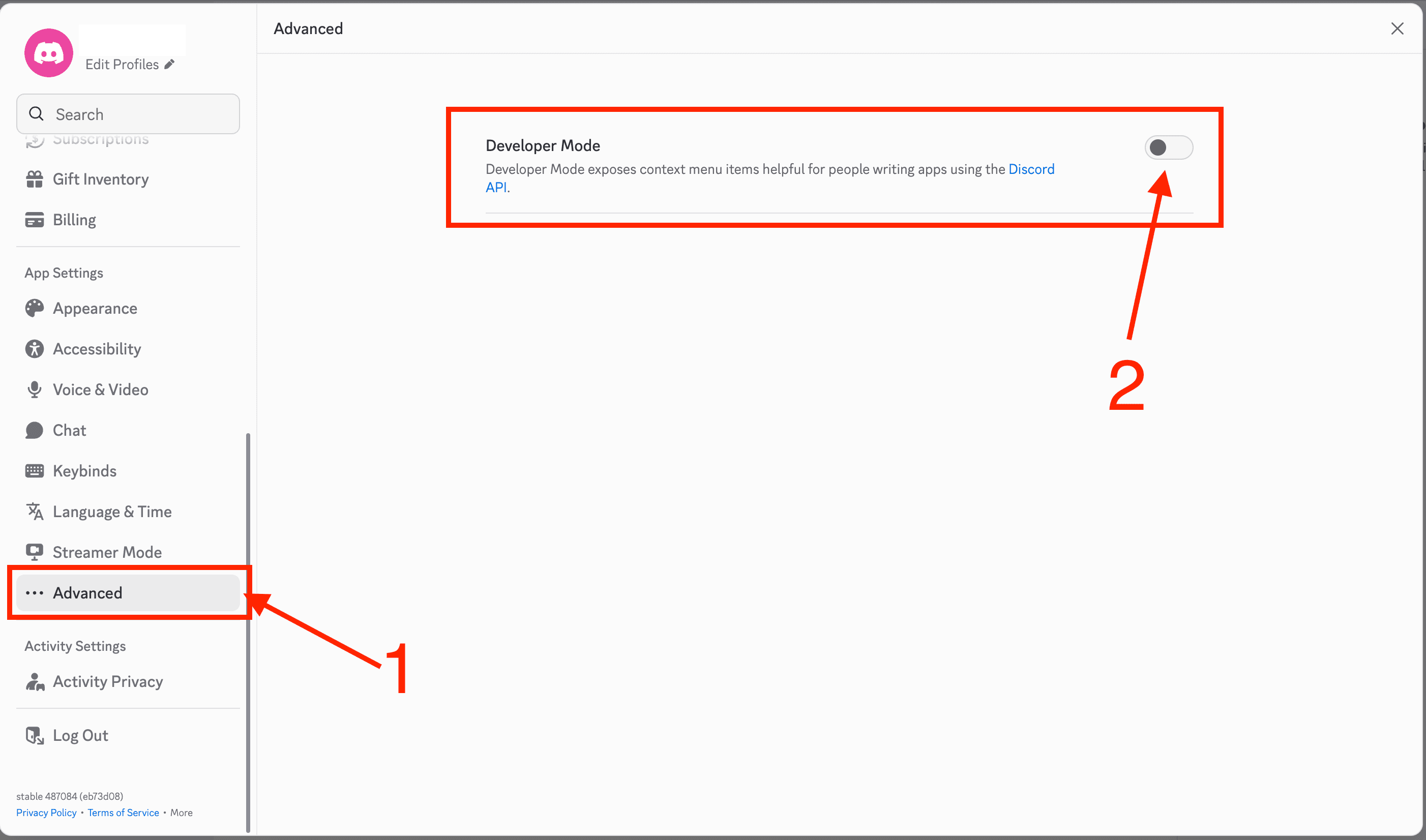 Discord Bot Install Step 1